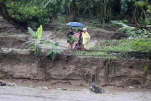 Lluvias en Honduras por tormenta Sara