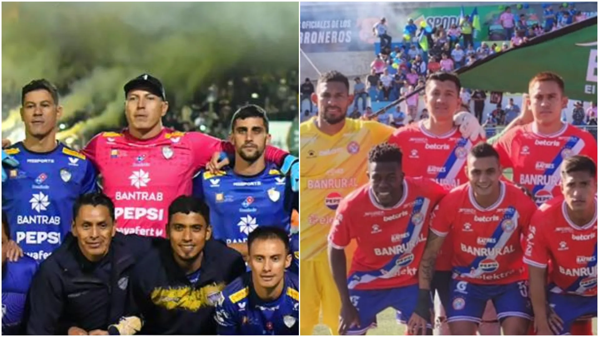 Alineaciones Cobán Imperial y Xelajú