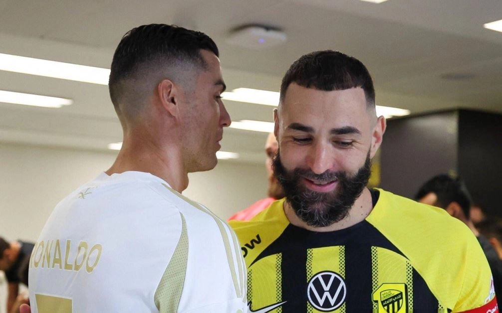 Cristiano Ronaldo y Karim Benzema