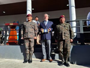 Presidente Bernardo Arévalo inaugura Comandancia de Reservas Militares Departamental en Sololá